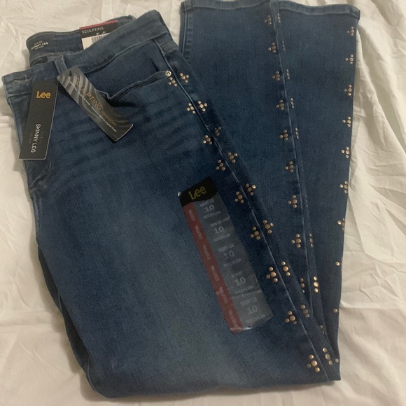 lee slimming fit skinny leg